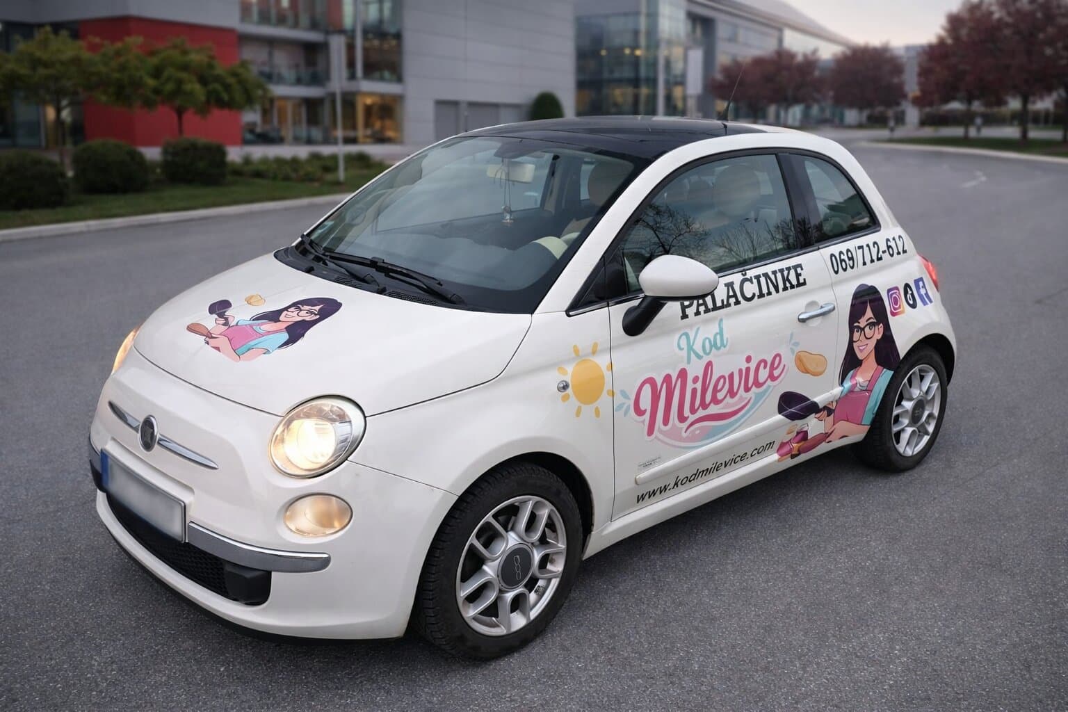Dostavno vozilo Kod Milevice